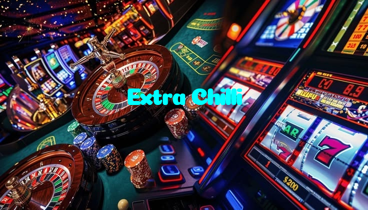 Extra Chilli casino presented on mobile device in Pakistan with slots and live games